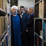 اهدای ۲۵ هزار نسخه کتاب توسط حسن روحانی به کتابخانه ملی