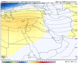 پیش‌بینی هواشناسی ۳۰ مهر؛ تداوم فعالیت سامانه بارشی تنها در شمال ایران