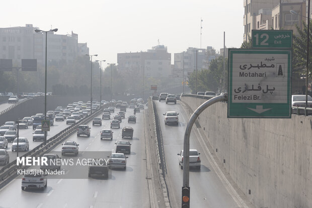 هوای اصفهان در وضعیت نارنجی و ناسالم است